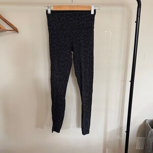 lululemon athletica Charcoal Patterned Leggings
